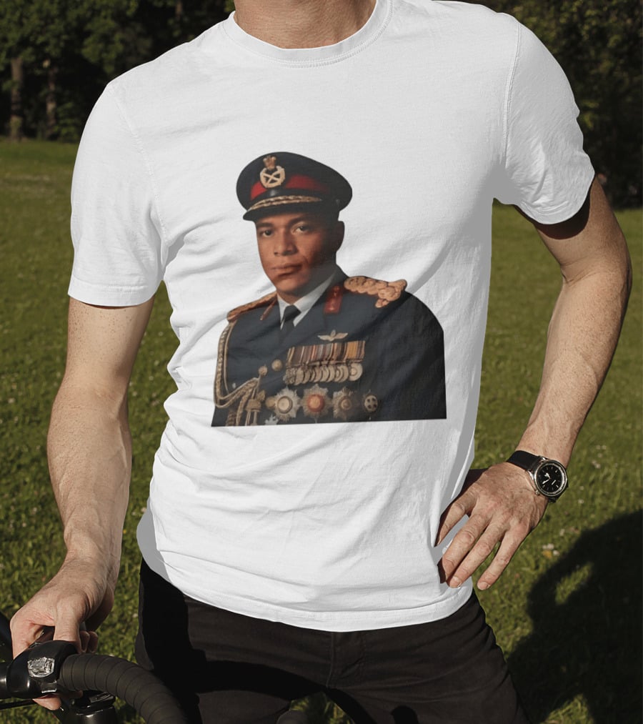 Kylian Mbappe Military Uniform Meme T-Shirt