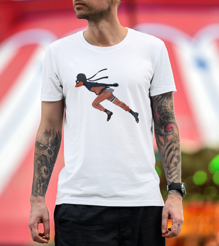 Naruto Uzumaki Duck Running Ninja Clan T-Shirt