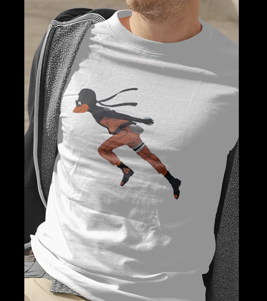 Naruto Uzumaki Duck Running Ninja Clan T-Shirt