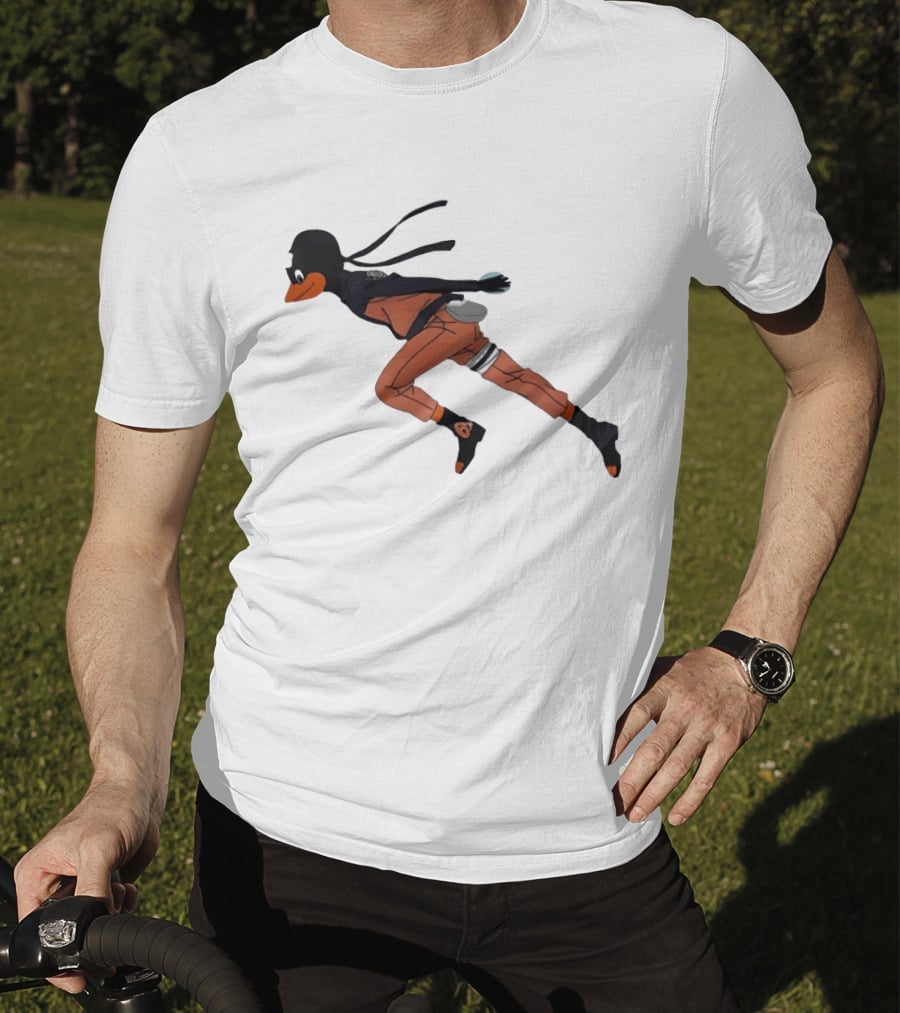 Naruto Uzumaki Duck Running Ninja Clan T-Shirt