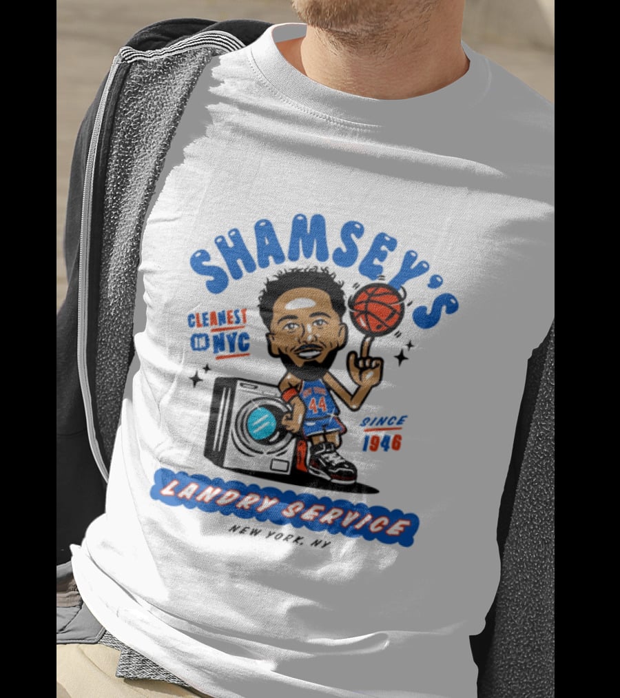 Shamsey's Landry Service New York Knicks Since 1946 NYC T-Shirt