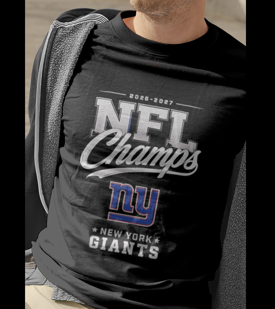 2026 2027 NFL Champs New York Giants NY T-Shirt