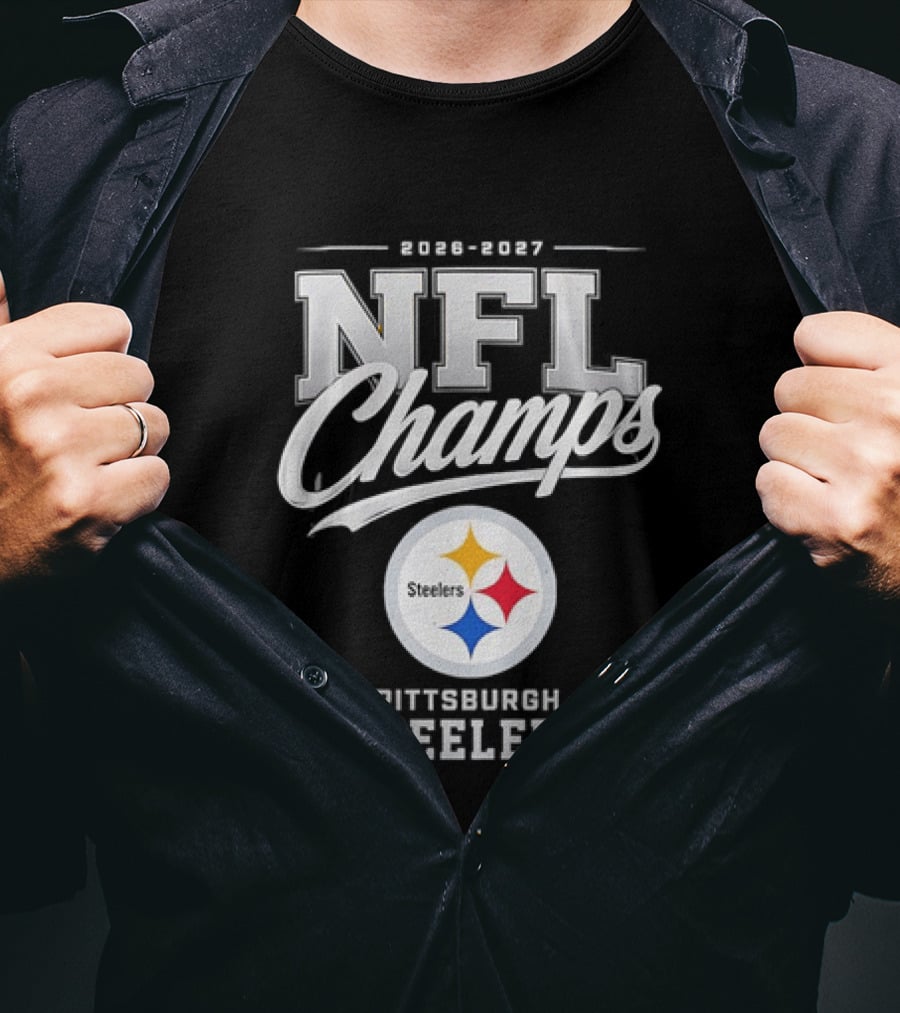 2026 2027 NFL Champs Pittsburgh Steelers T-Shirt