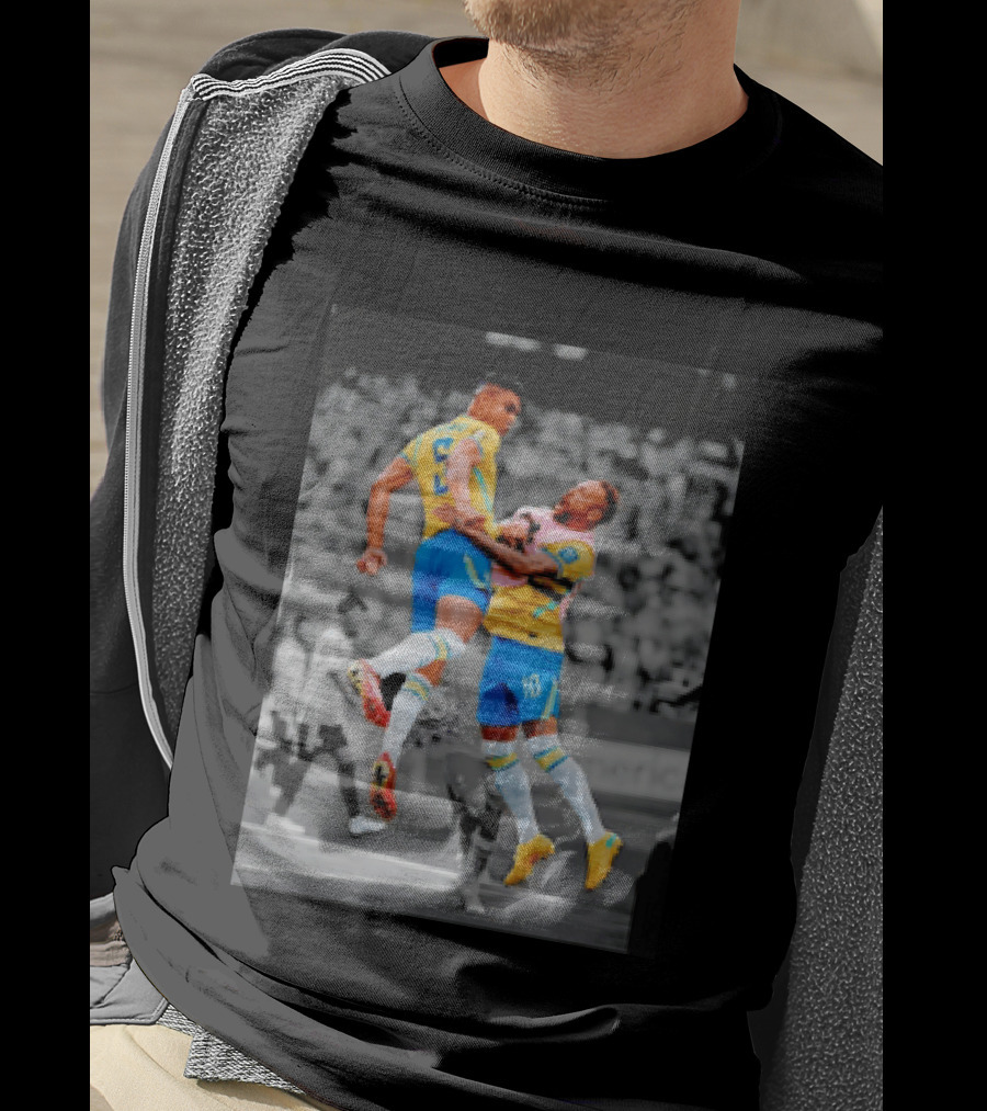 Casemiro Neymar Brazil Soccer Celebration World Cup 26WC T-Shirt
