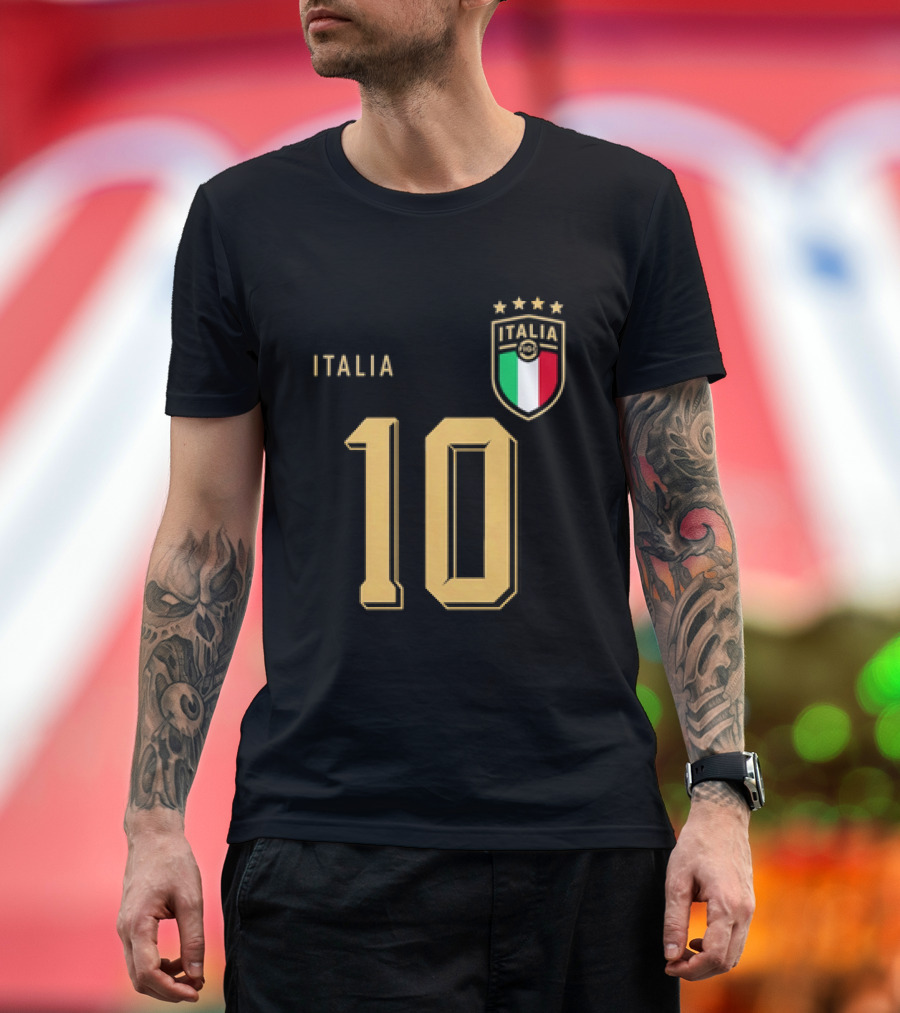 Italia 10 Argentina Lionel Messi T-Shirt