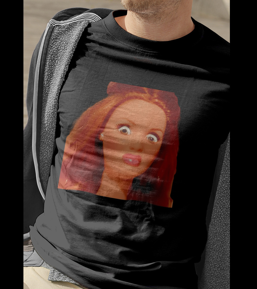 Disgusted Doll Meme Funny Barbie Expression T-Shirt