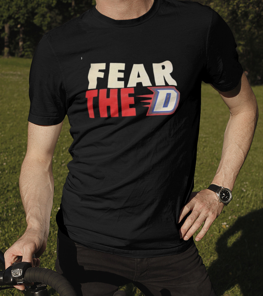 Fear The D DePaul Blue Demons Basketball Team Spirit T-Shirt