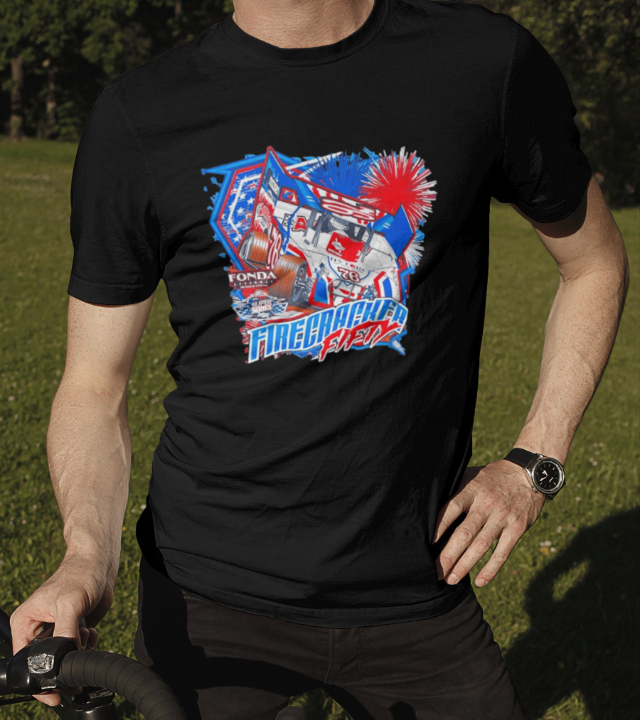 Firecracker Fifty 2026 Bob Hilbert Super Series Fonda Speedway Racing T-Shirt