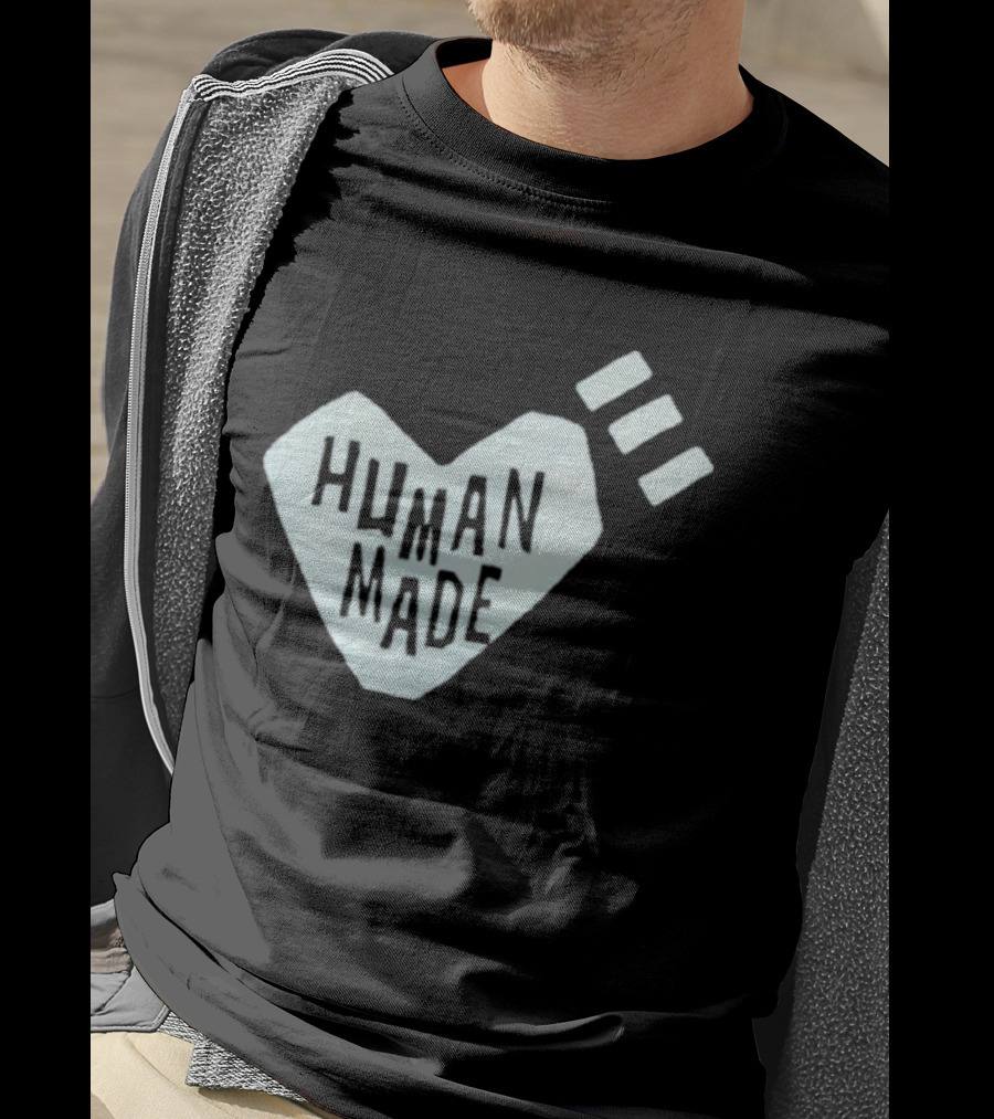 Ningensei Aizome Heart Human Made T-Shirt