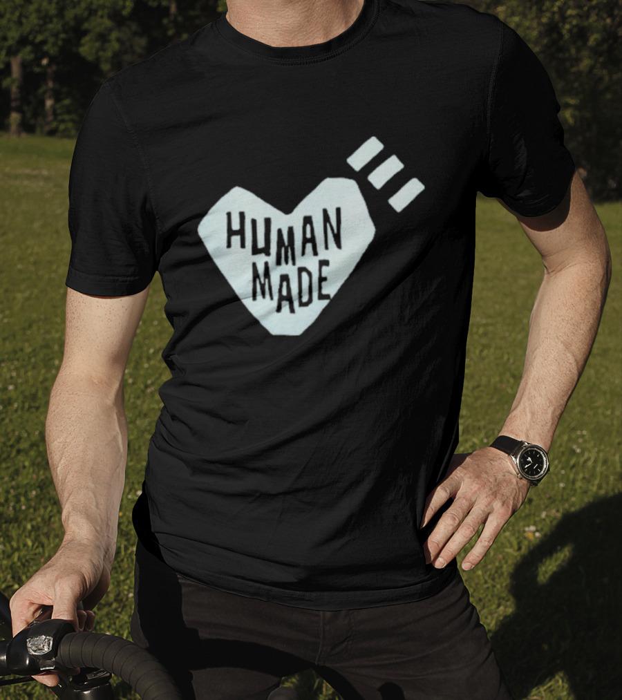 Ningensei Aizome Heart Human Made T-Shirt