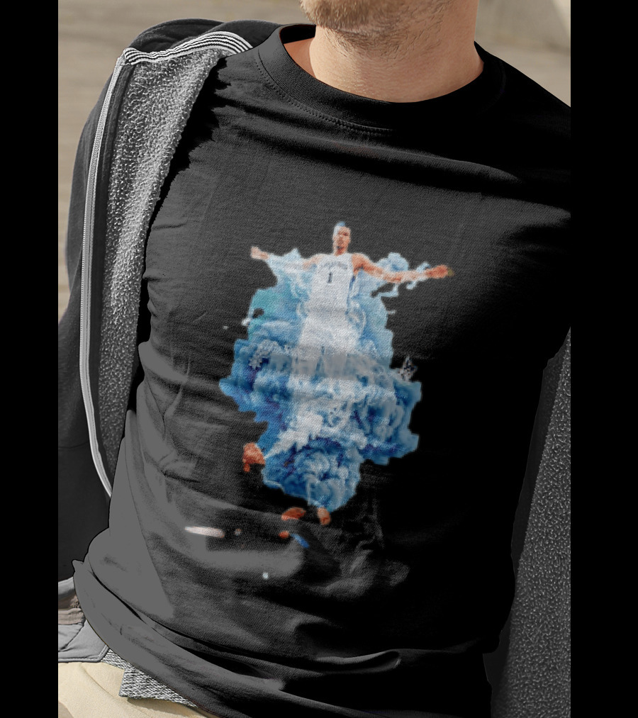 Jalen Brunson We Smoking On That Wemby Pack Spurs Player Blue Smoke T-Shirt