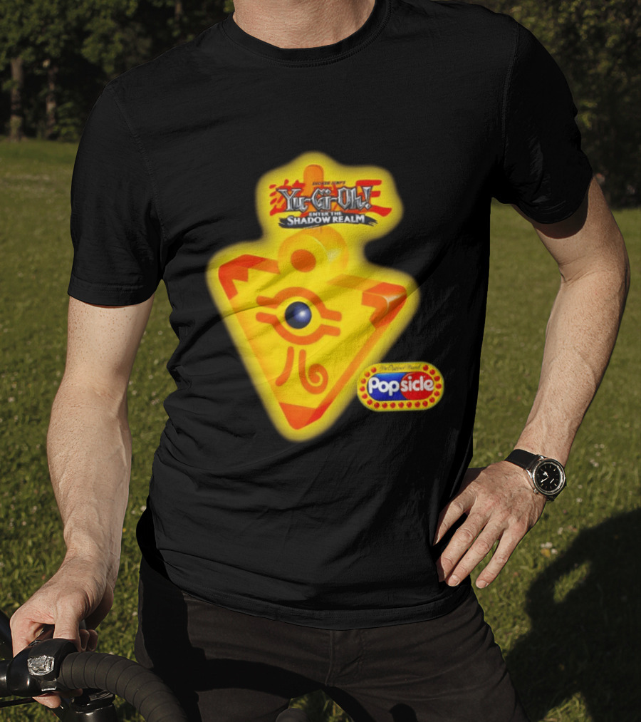 Shonen Jump Yu Gi Oh Enter The Shadow Realm Millennium Puzzle Popsicle T-Shirt