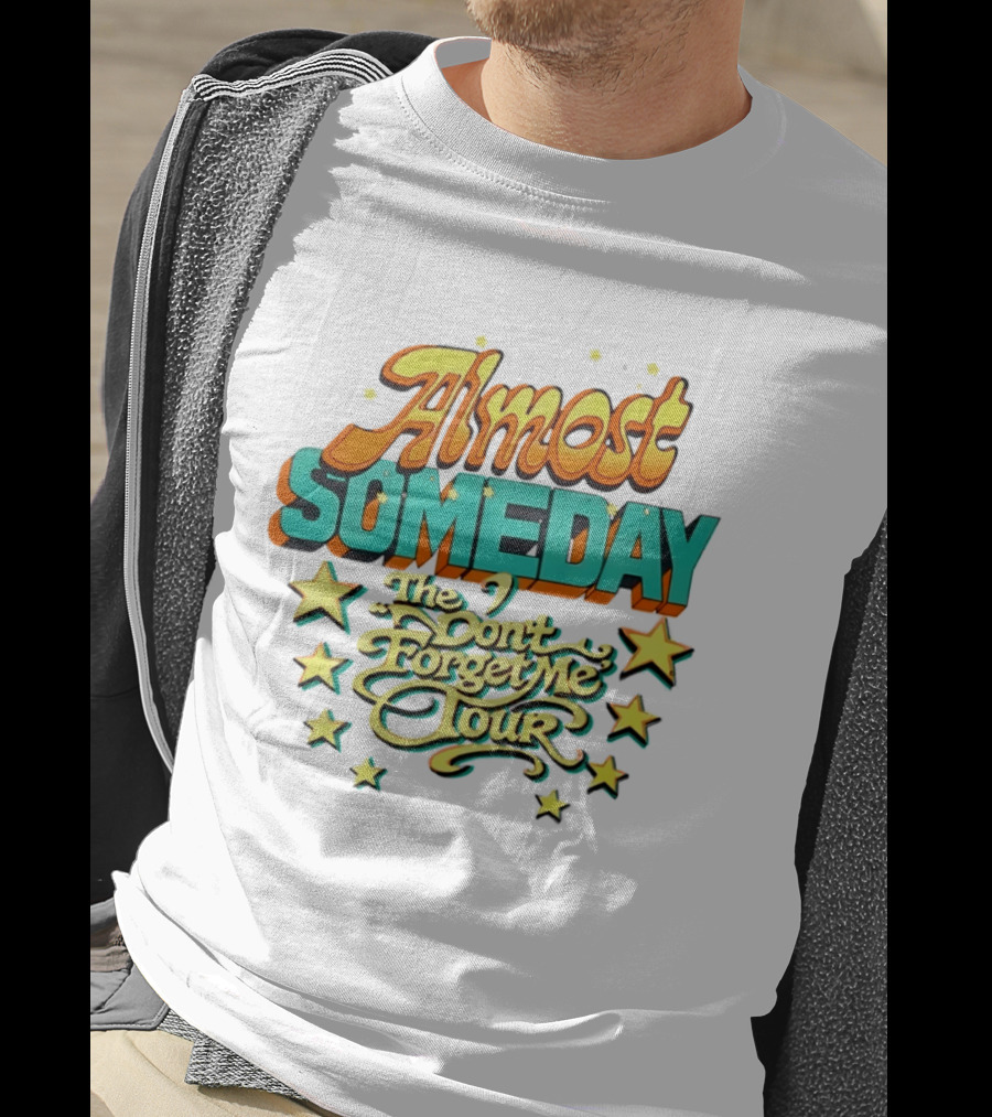 Almost Someday The Don't Forget Me Tour Stars T-Shirt