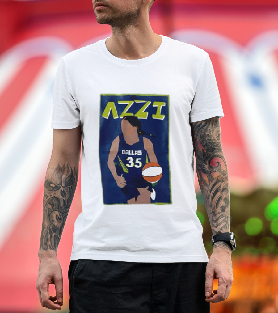 Azzi Fudd Dallas 35 Basketball WNBA 2026 Play Draft T-Shirt