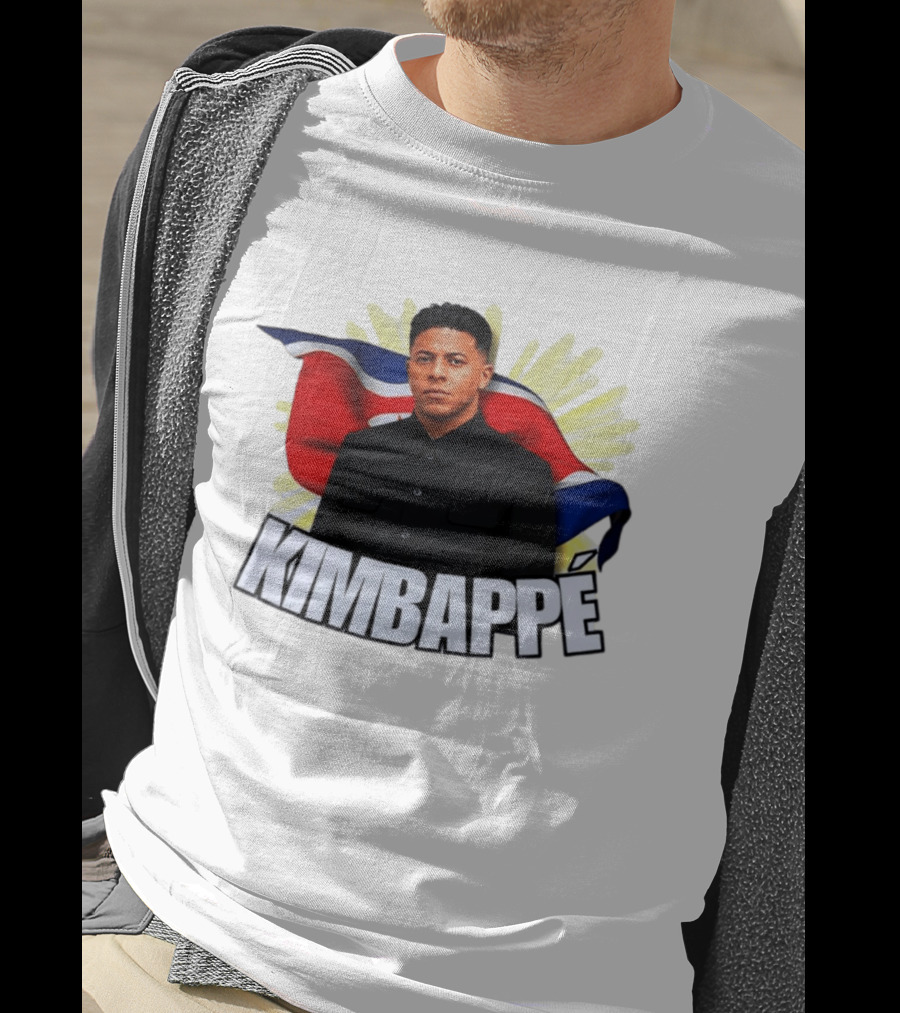 Kimbappé North Korea Leader Red Flag Fusion T-Shirt