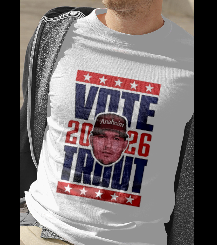 Vote Mike Trout Los Angeles Angels 2026 T-Shirt