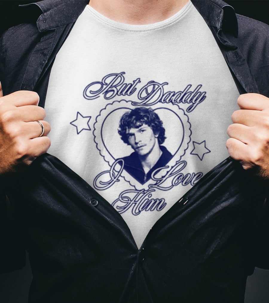 Matty Healy But Daddy I Love Him Heart Stars T-Shirt