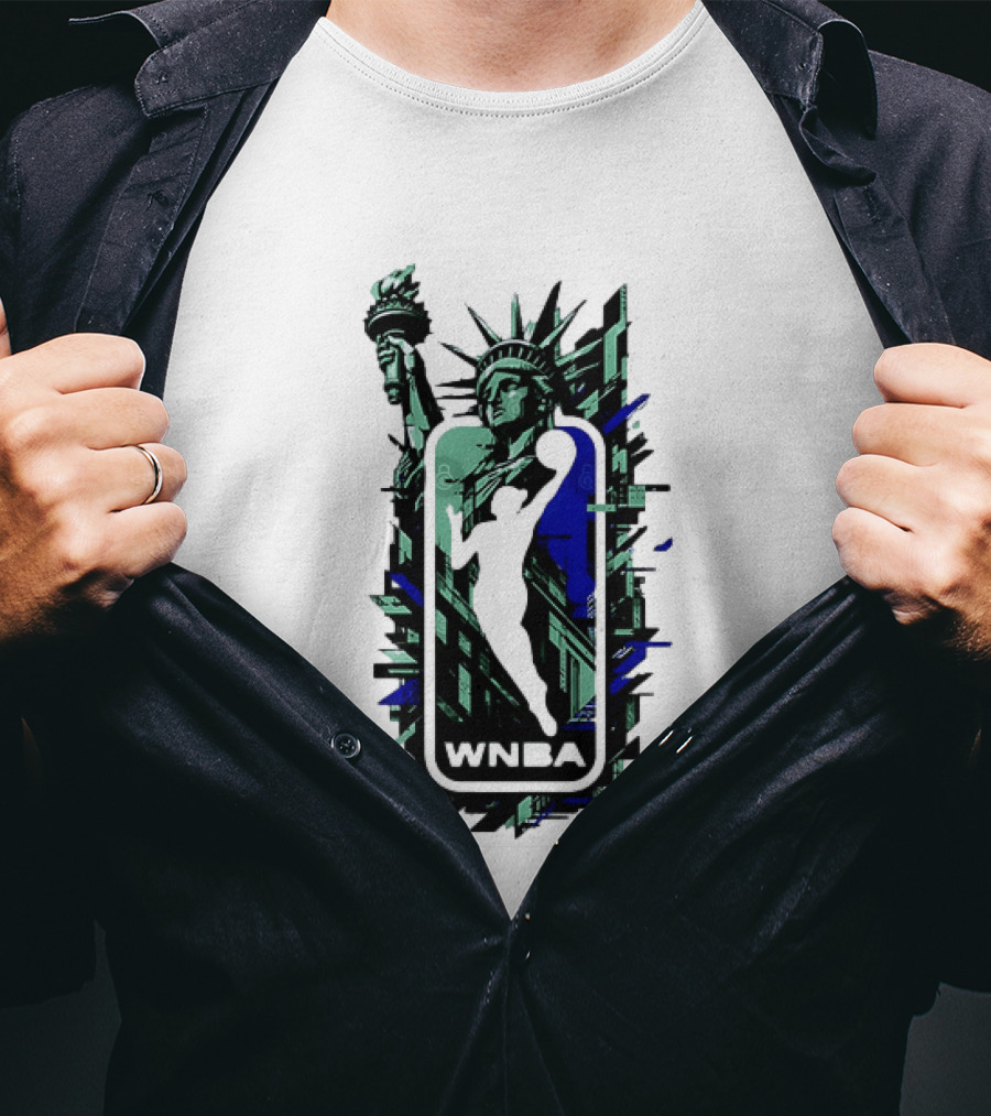 New York Liberty Statue Liberty Crown 2026 T-Shirt