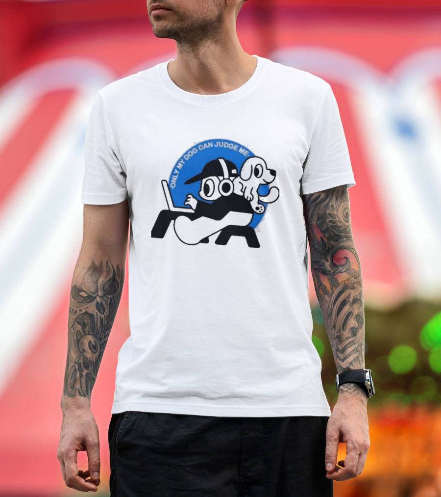Only My Dog Can Judge Me Laptop User Headphones Gamer T-Shirt