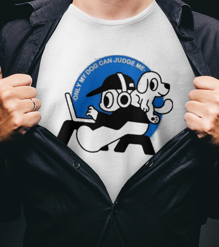 Only My Dog Can Judge Me Laptop User Headphones Gamer T-Shirt