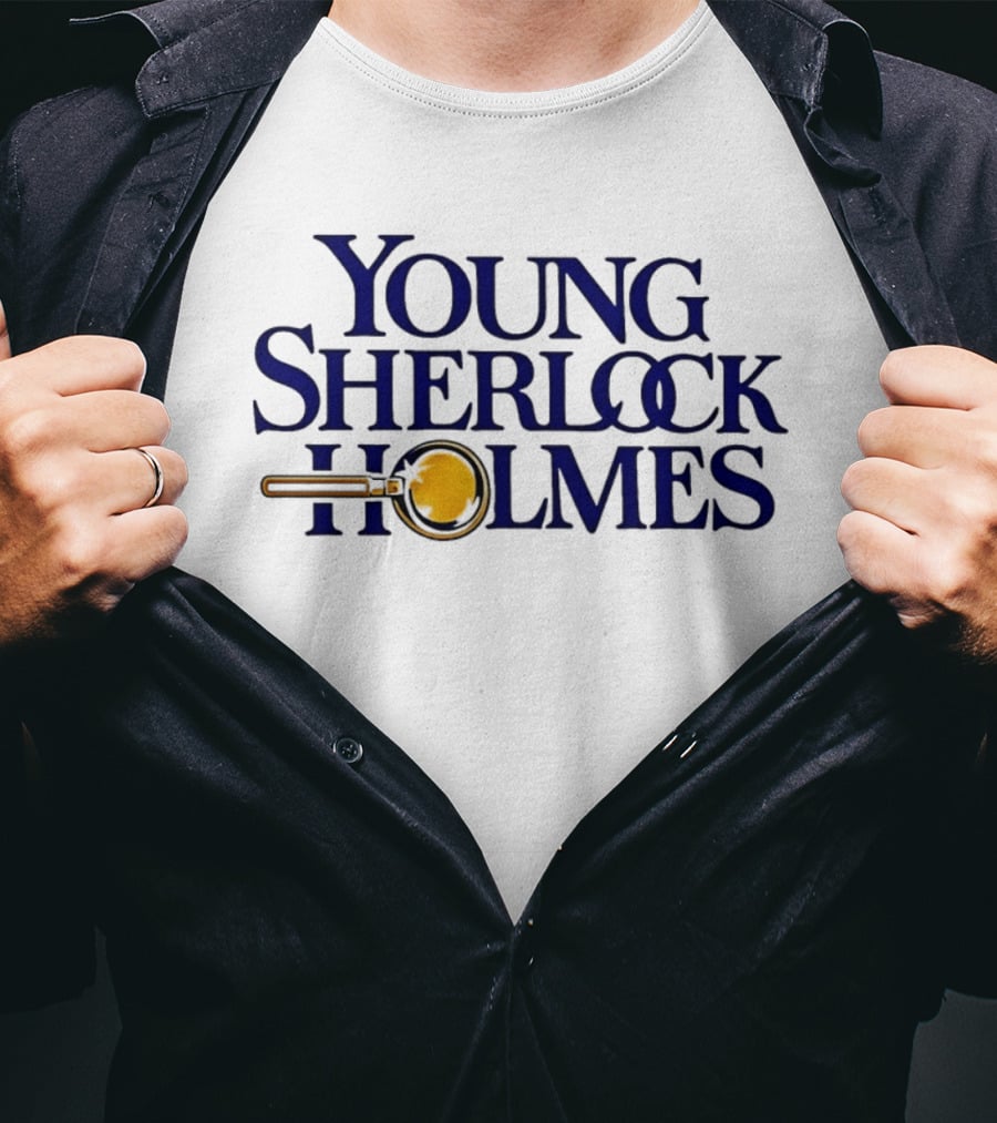 Young Sherlock Holmes 2026 Magnifying Glass Mystery T-Shirt