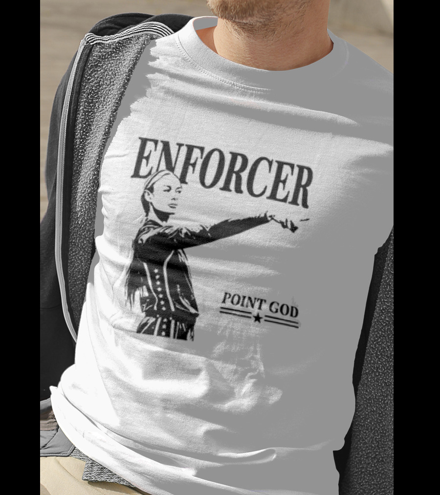 Indiana Fever Sophie Cunningham Enforcer Point God T-Shirt