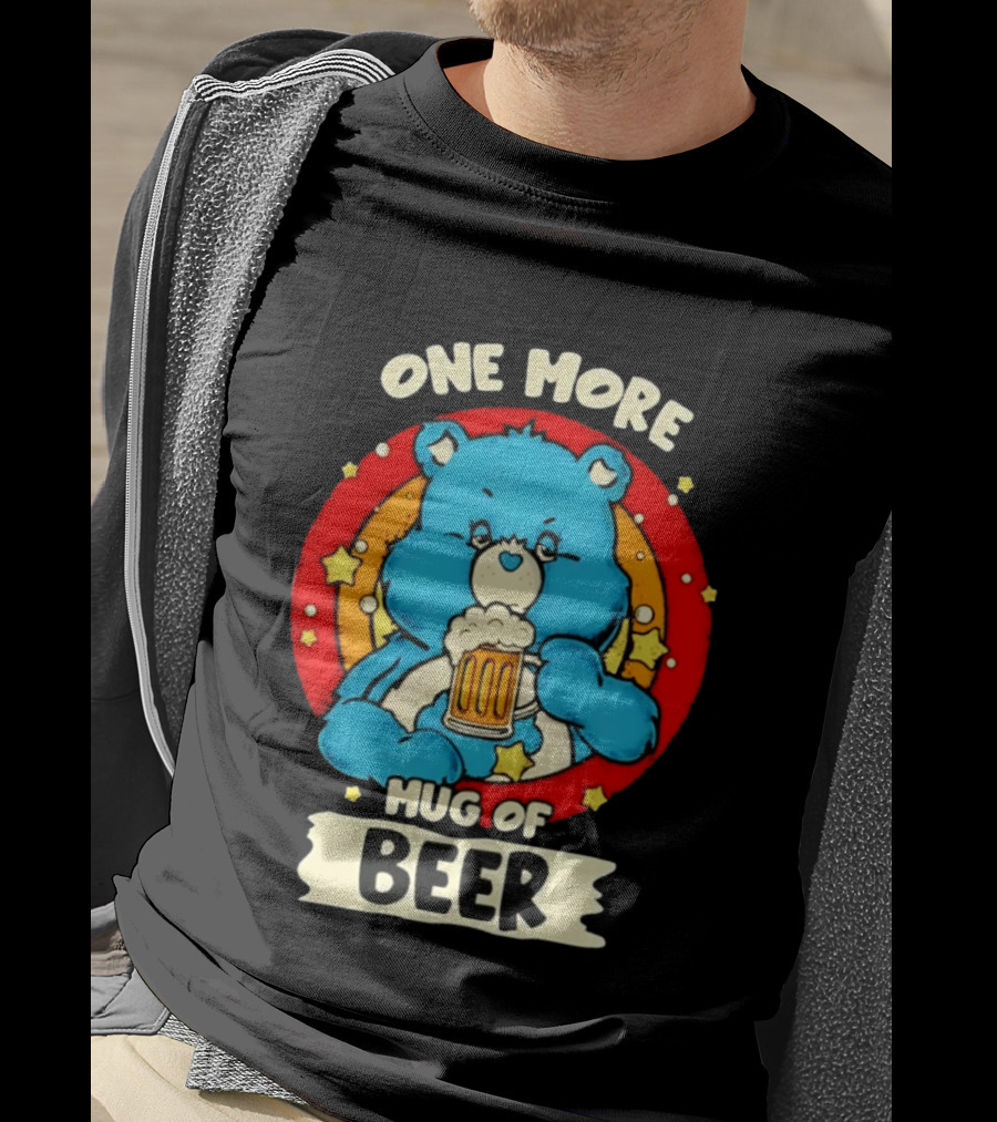 One More Of Beer Drinking Bear T-Shirt