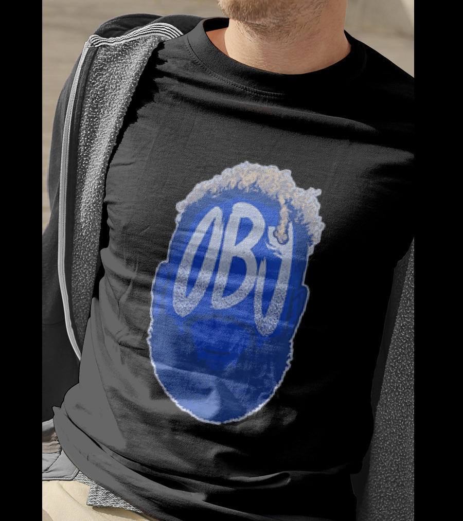 OBJ Odell Beckham Jr Big Head New York Giants T-Shirt