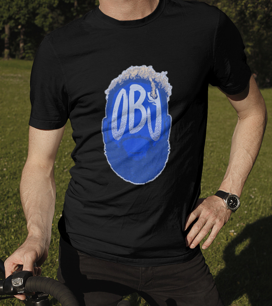 OBJ Odell Beckham Jr Big Head New York Giants T-Shirt