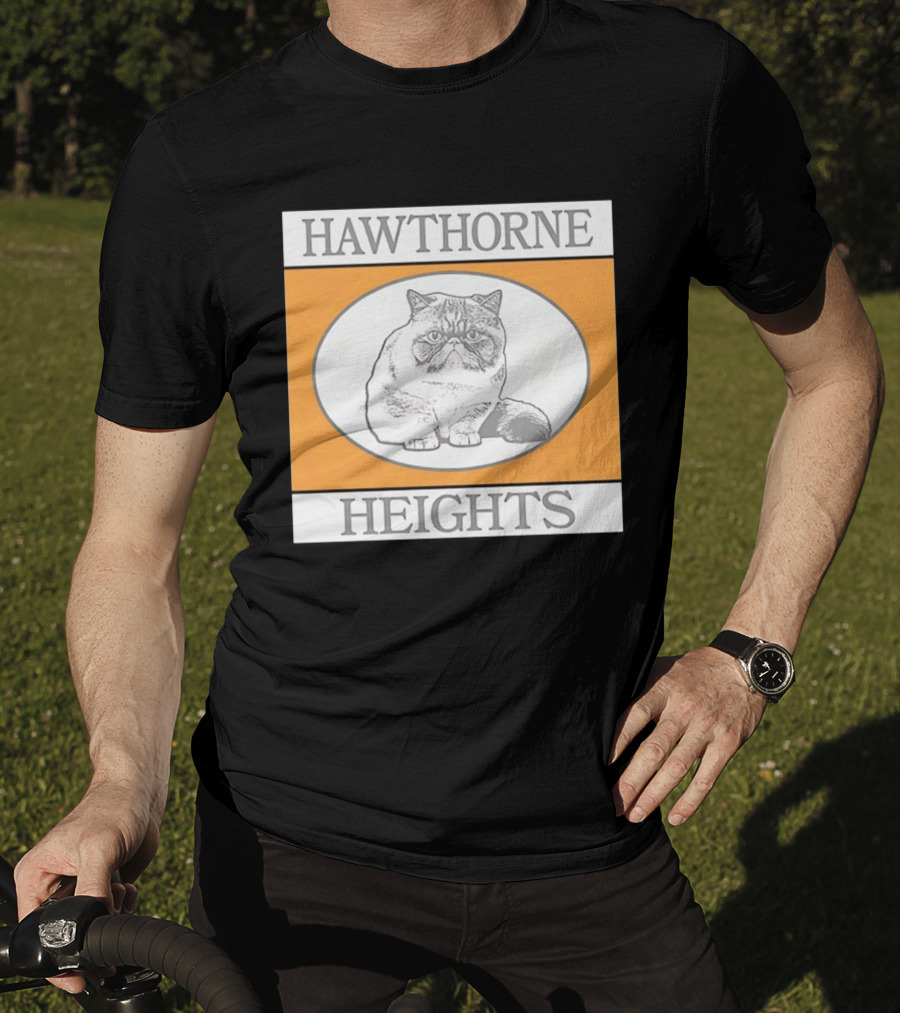 Hawthorne Heights Victorious Kitty Emo Band Feline T-Shirt