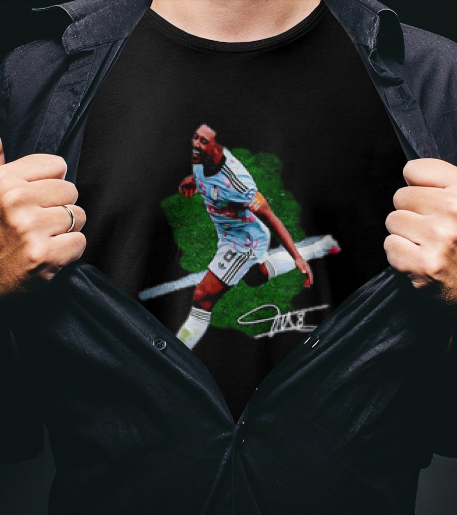 Youri Tielemans Belgium National Football Player Running Celebration T-Shirt