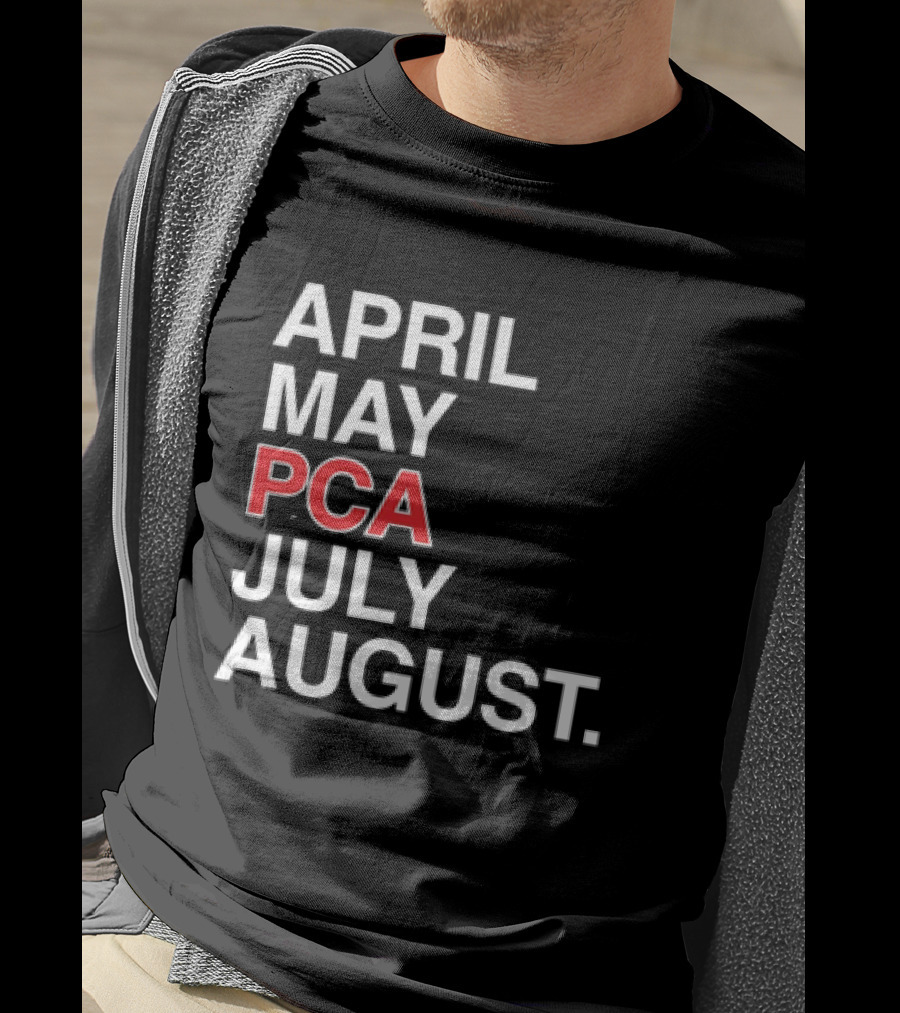 Pete Crow Armstrong PCA Chicago Cubs April May July August Calendar T-Shirt