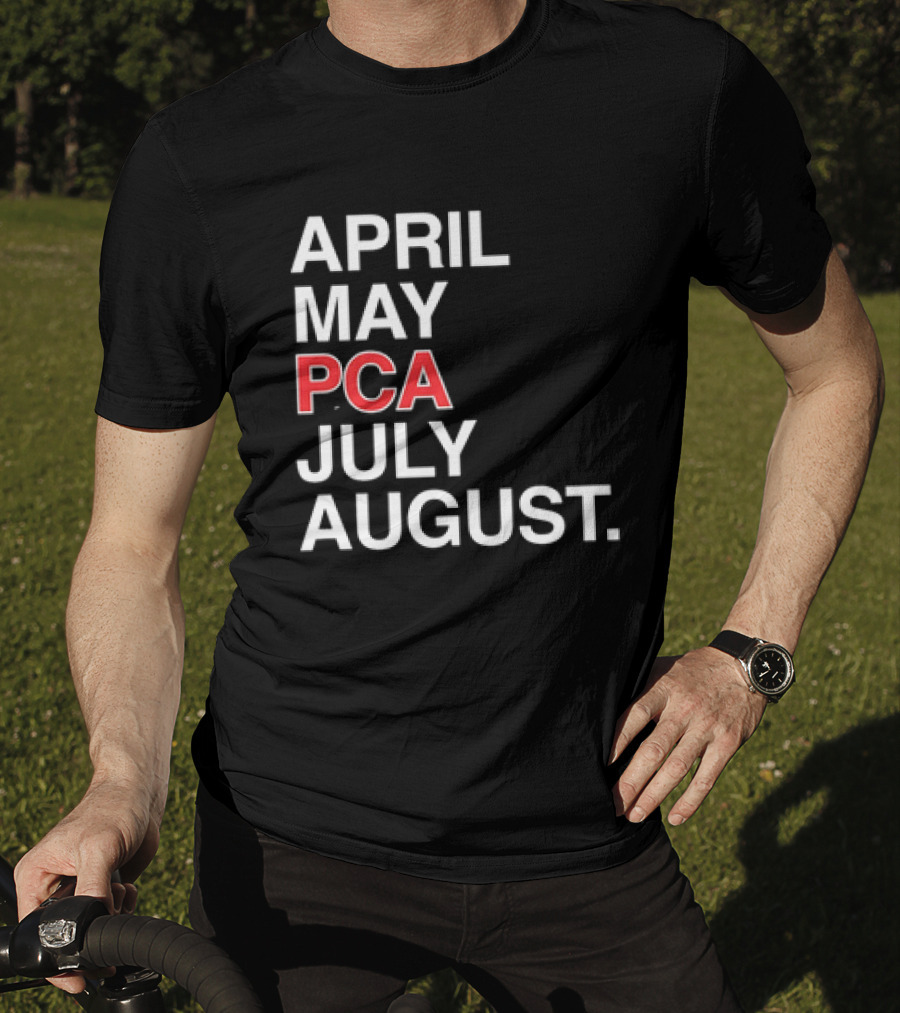 Pete Crow Armstrong PCA Chicago Cubs April May July August Calendar T-Shirt
