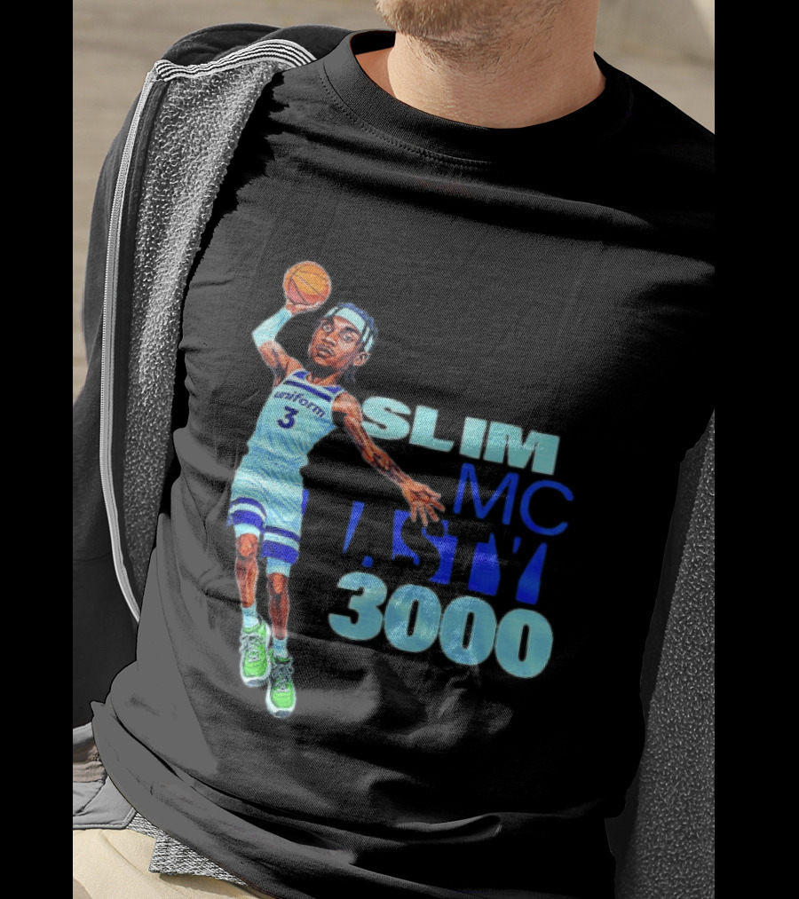 Slim Mc Nasty 3000 Jaden McDaniels Minnesota Timberwolves NBA Uniform 3 T-Shirt