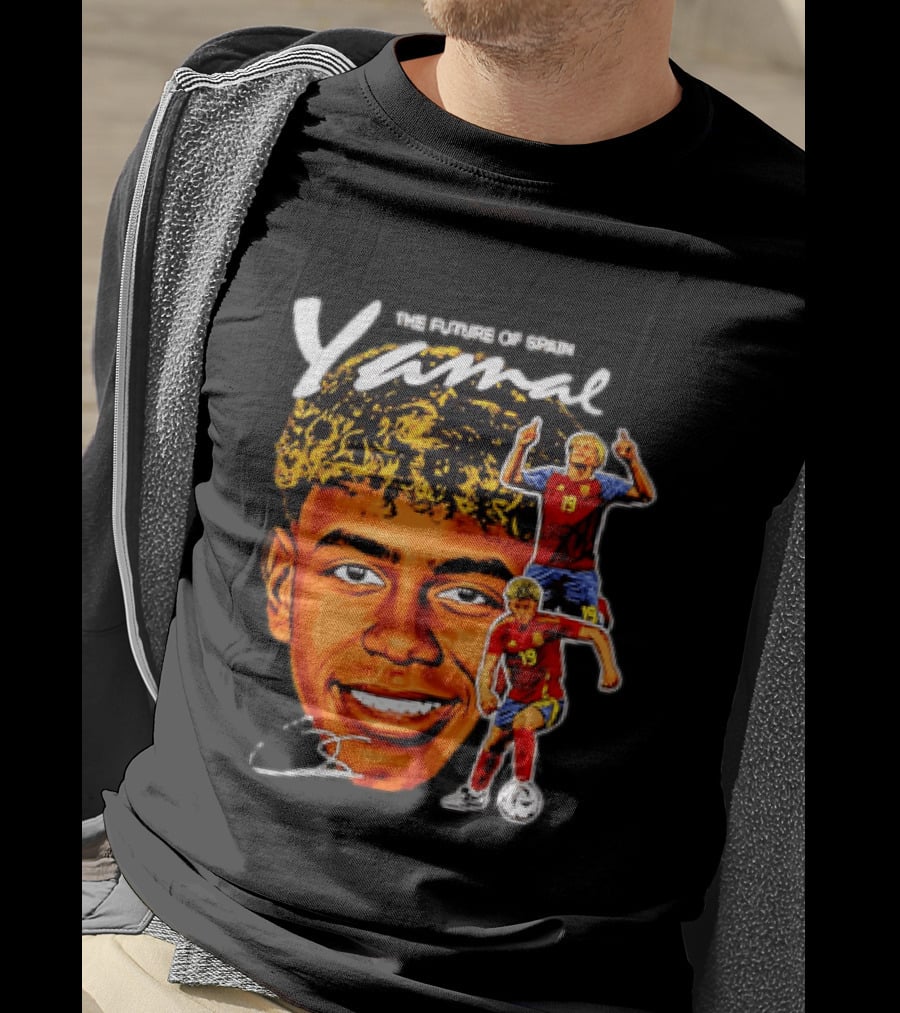 Lamine Yamal The Future Of Spain National Team Soccer Star T-Shirt