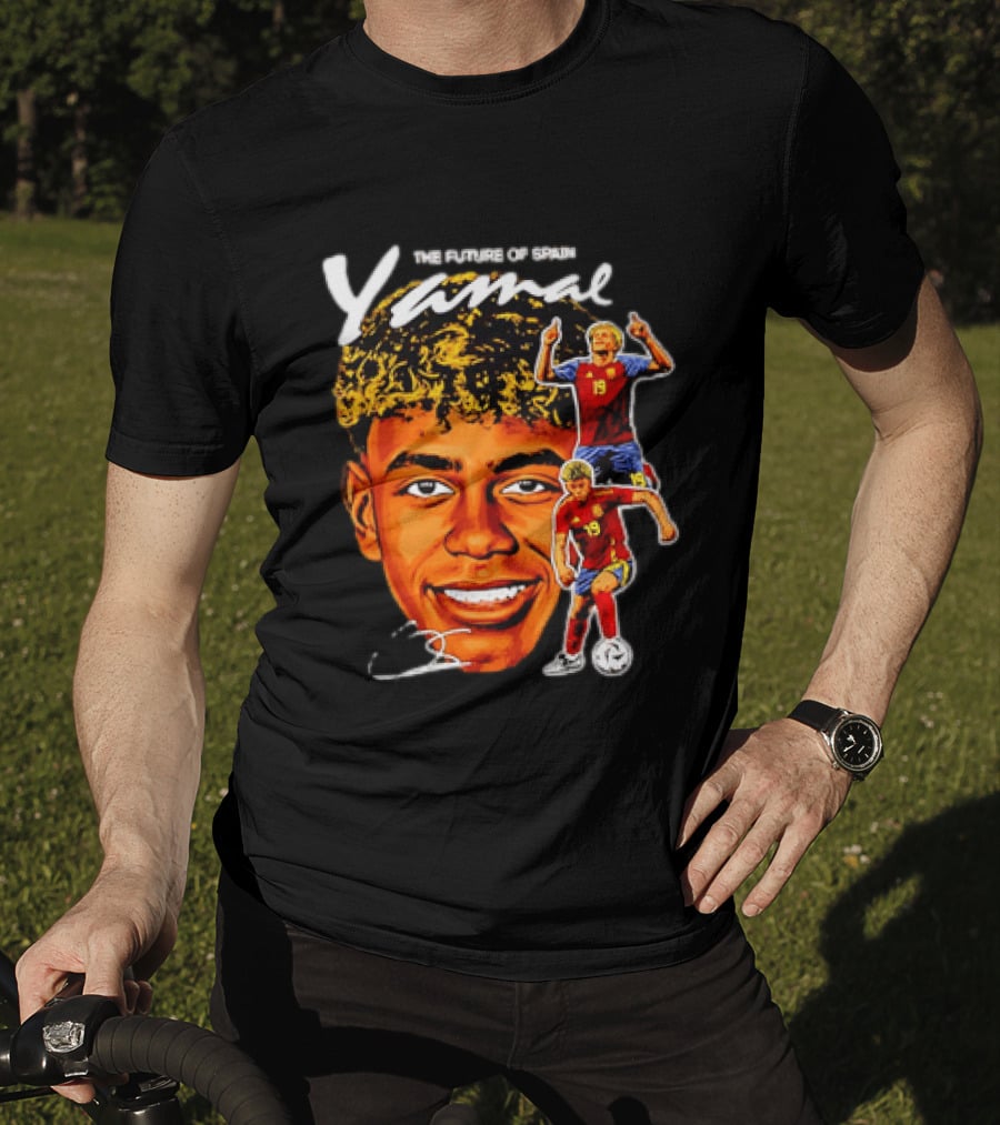 Lamine Yamal The Future Of Spain National Team Soccer Star T-Shirt