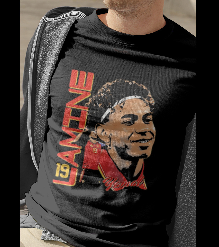 Lamine Yamal 19 Spain National Football Team T-Shirt
