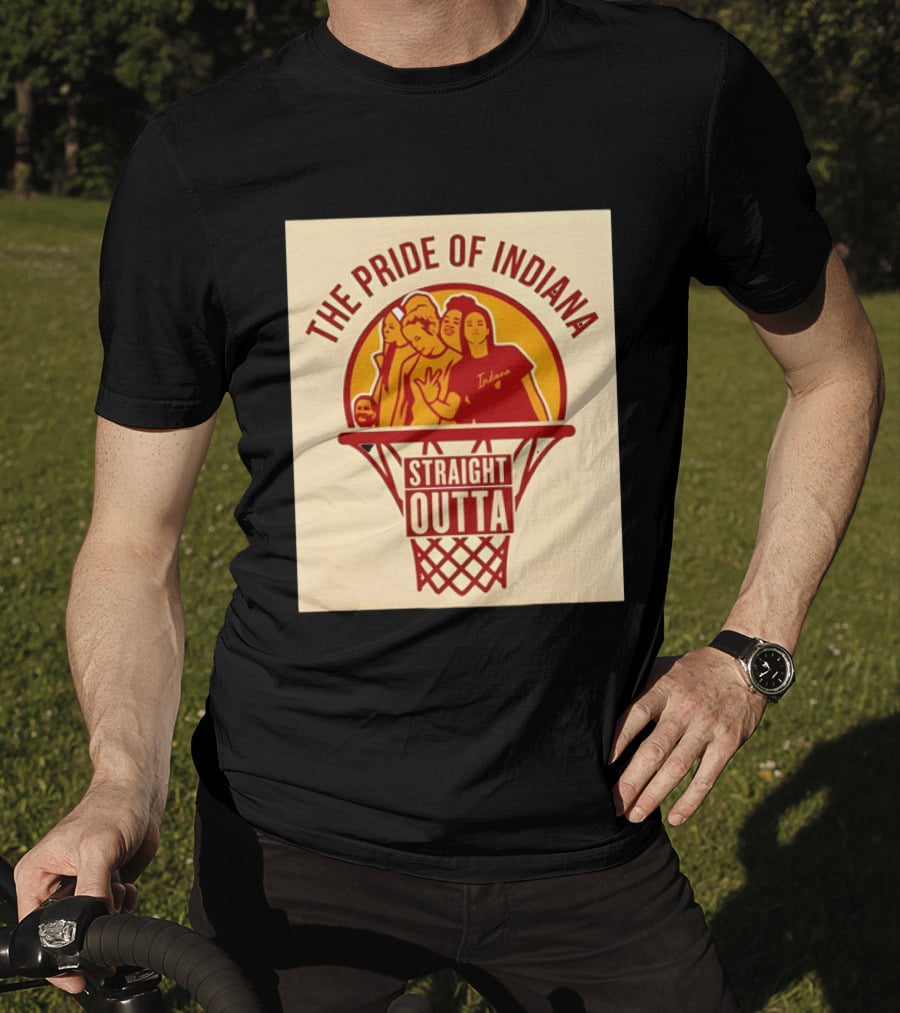 The Pride Of Indiana Straight Outta WNBA Basketball 2026 T-Shirt