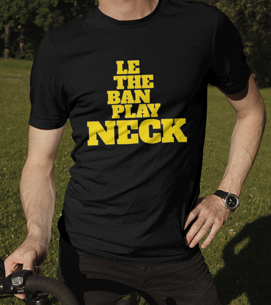Tiger Nation Let The Band Play Neck LSU T-Shirt
