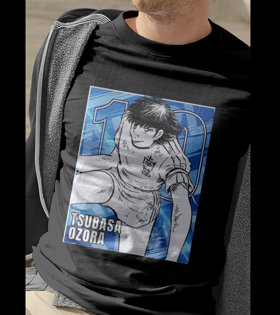 Tsubasa Ozora Nankatsu 10 Captain Tsubasa Anime Manga Series T-Shirt