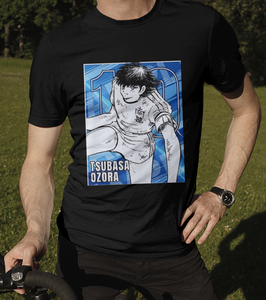 Tsubasa Ozora Nankatsu 10 Captain Tsubasa Anime Manga Series T-Shirt