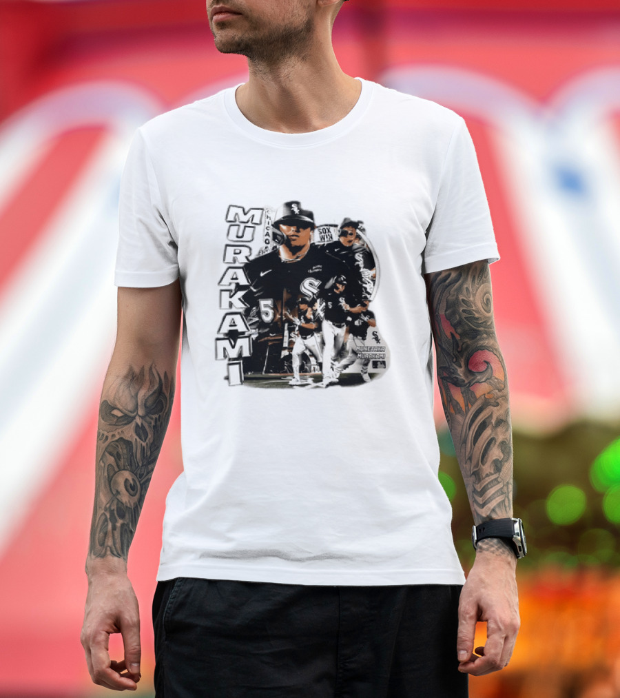 Munetaka Murakami Chicago White Sox Win Player Number 5 MLB T-Shirt