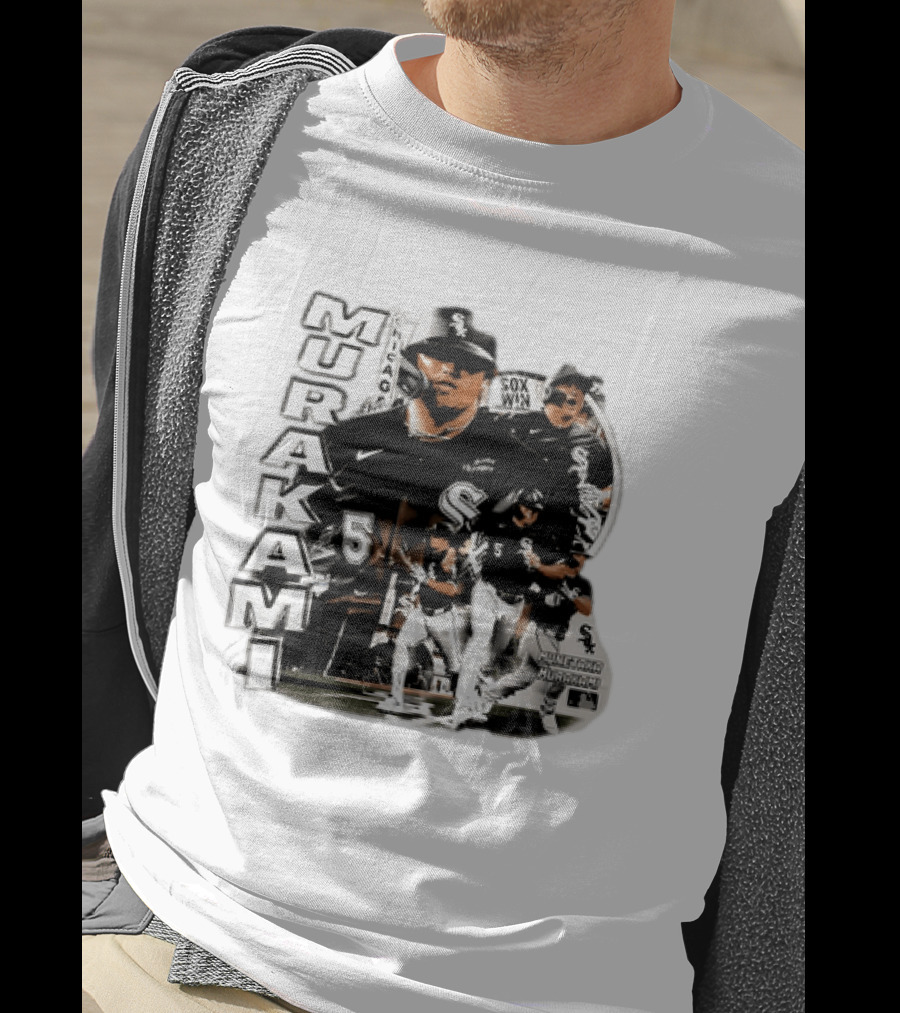 Munetaka Murakami Chicago White Sox Win Player Number 5 MLB T-Shirt