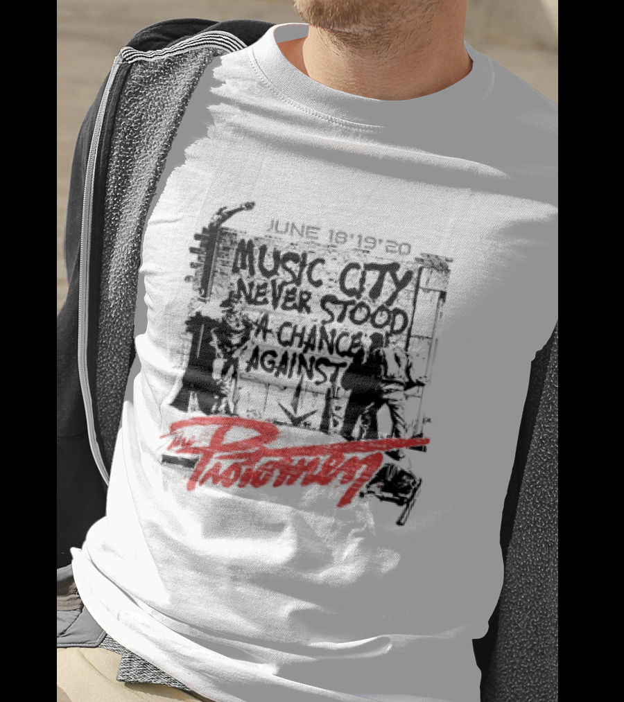 Music City Never Stood A Chance Against The Protomen June 18 19 20 Event T-Shirt