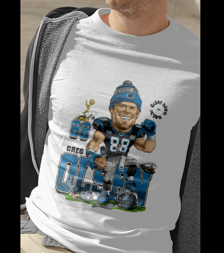 Greg Olsen Glory Days 88 Rehrest Sports T-Shirt