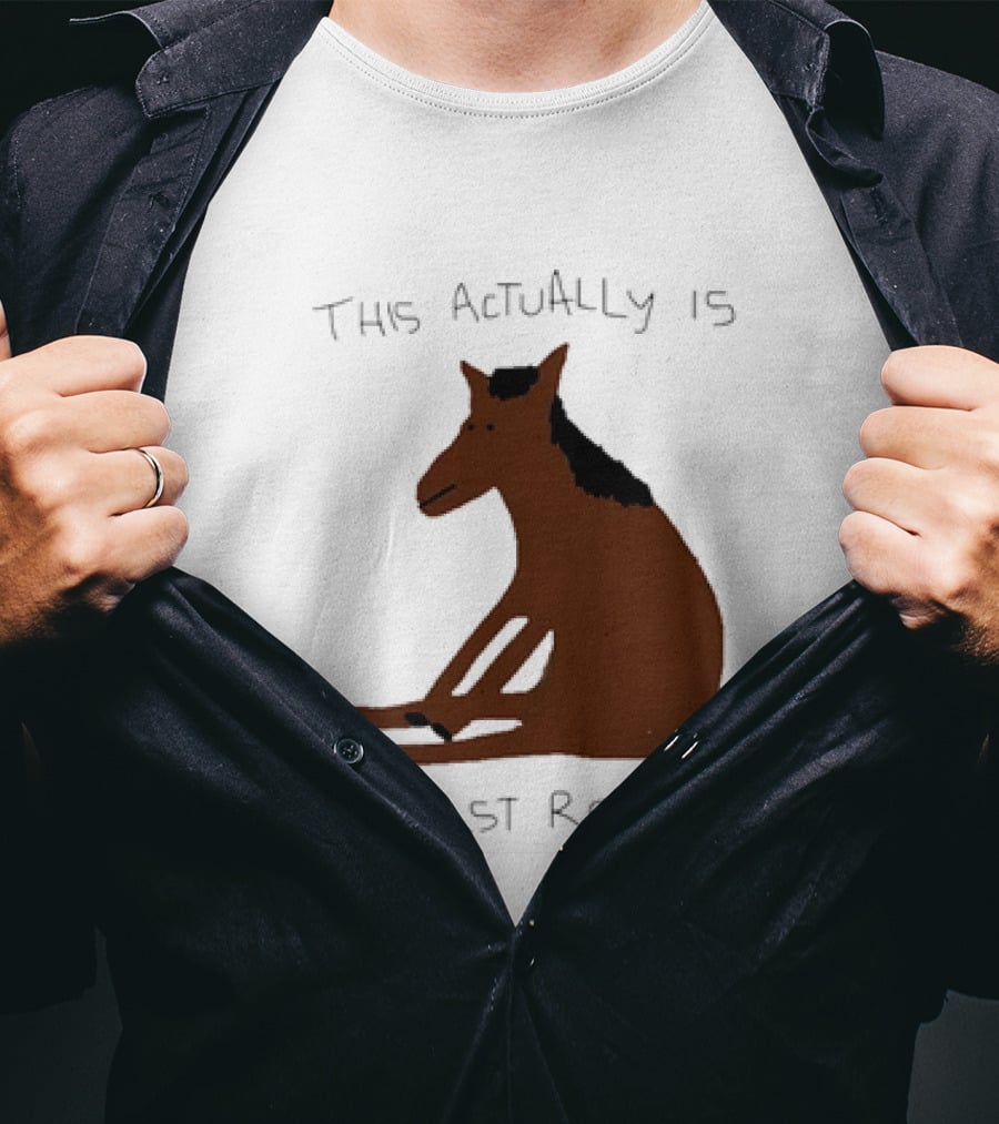 This Actually Is My First Rodeo Horse Sitting T-Shirt