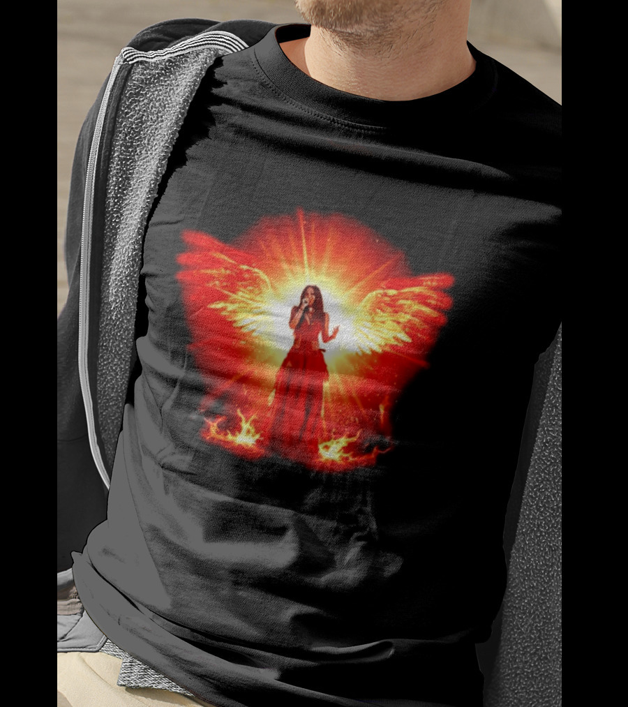 Kehlani 2026 Wings Of Fire Angelic Performance Fiery Aura T-Shirt