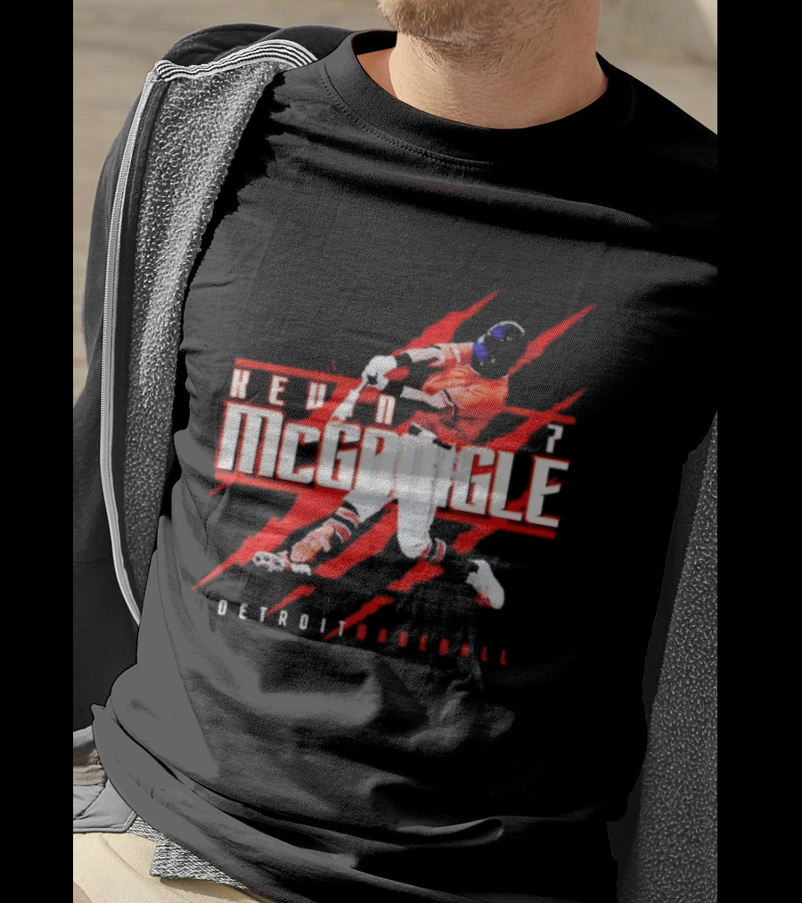 Kevin McGonigle Detroit Baseball Claws T-Shirt