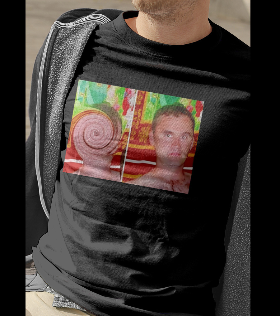 Swirly Kirk Charlie Robocough Kirkification Meme Spiral Face Effect T-Shirt