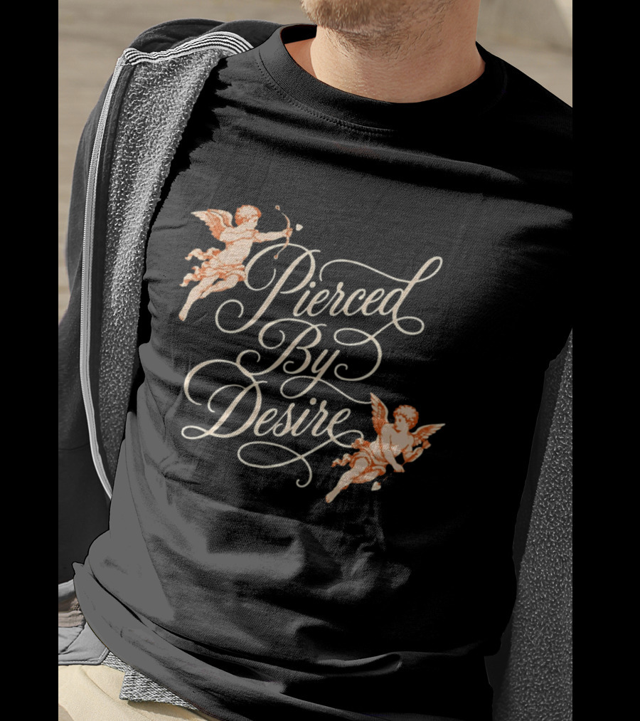 Pierced By Desire Cupid Angels T-Shirt